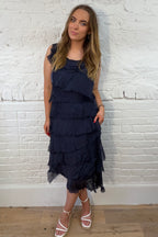 The Rina Ruffle Maxi Dress