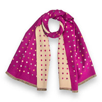 Multi Coloured Dots Scarf