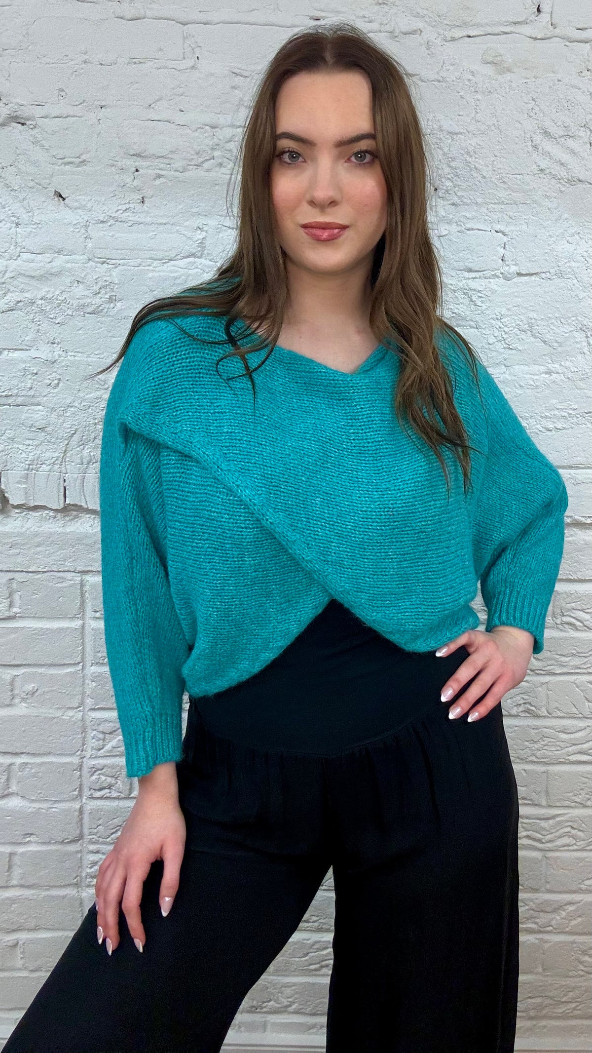 The Cosy Crossover Jumper