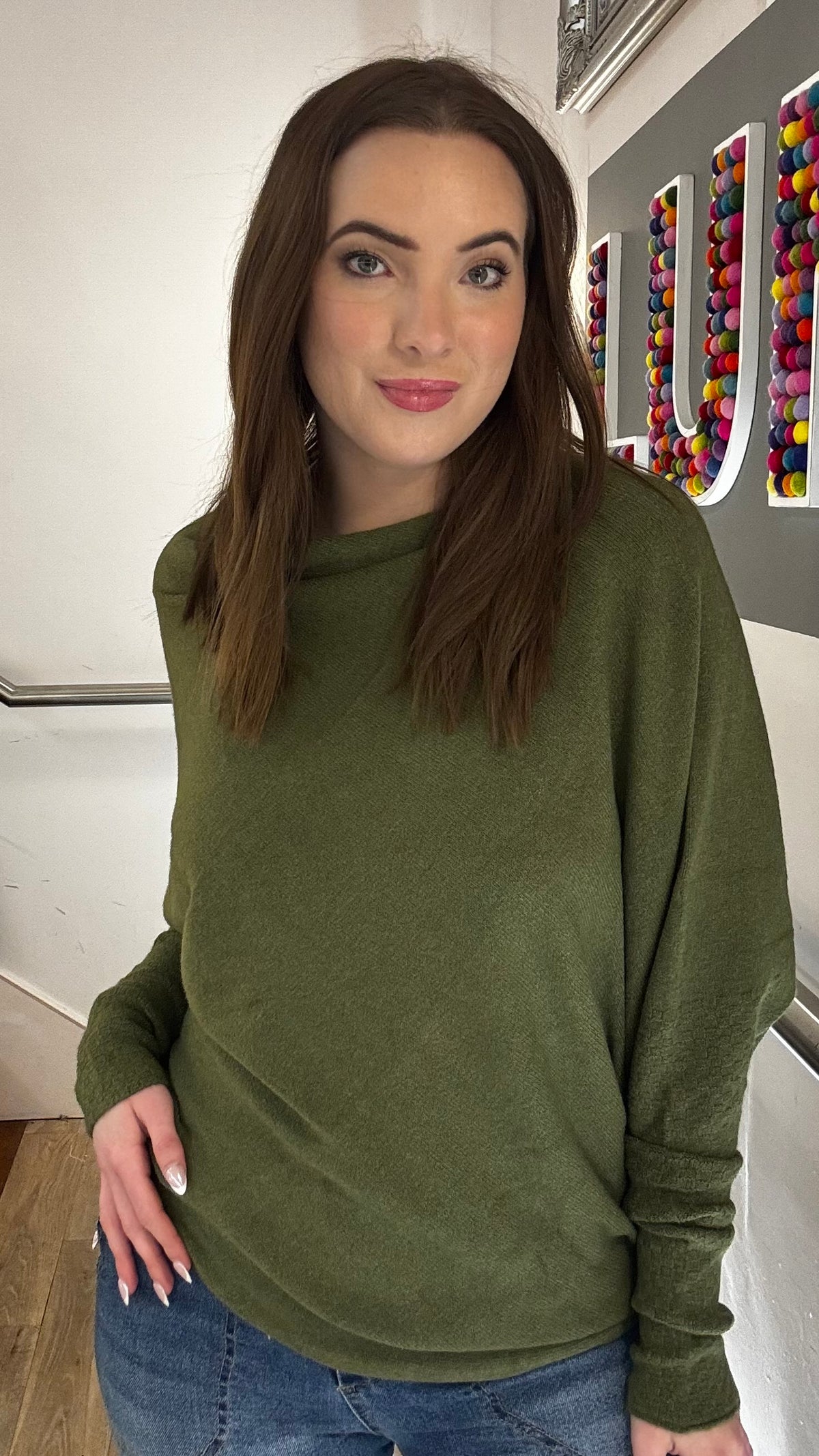 The Carrie Asymmetric Jumper