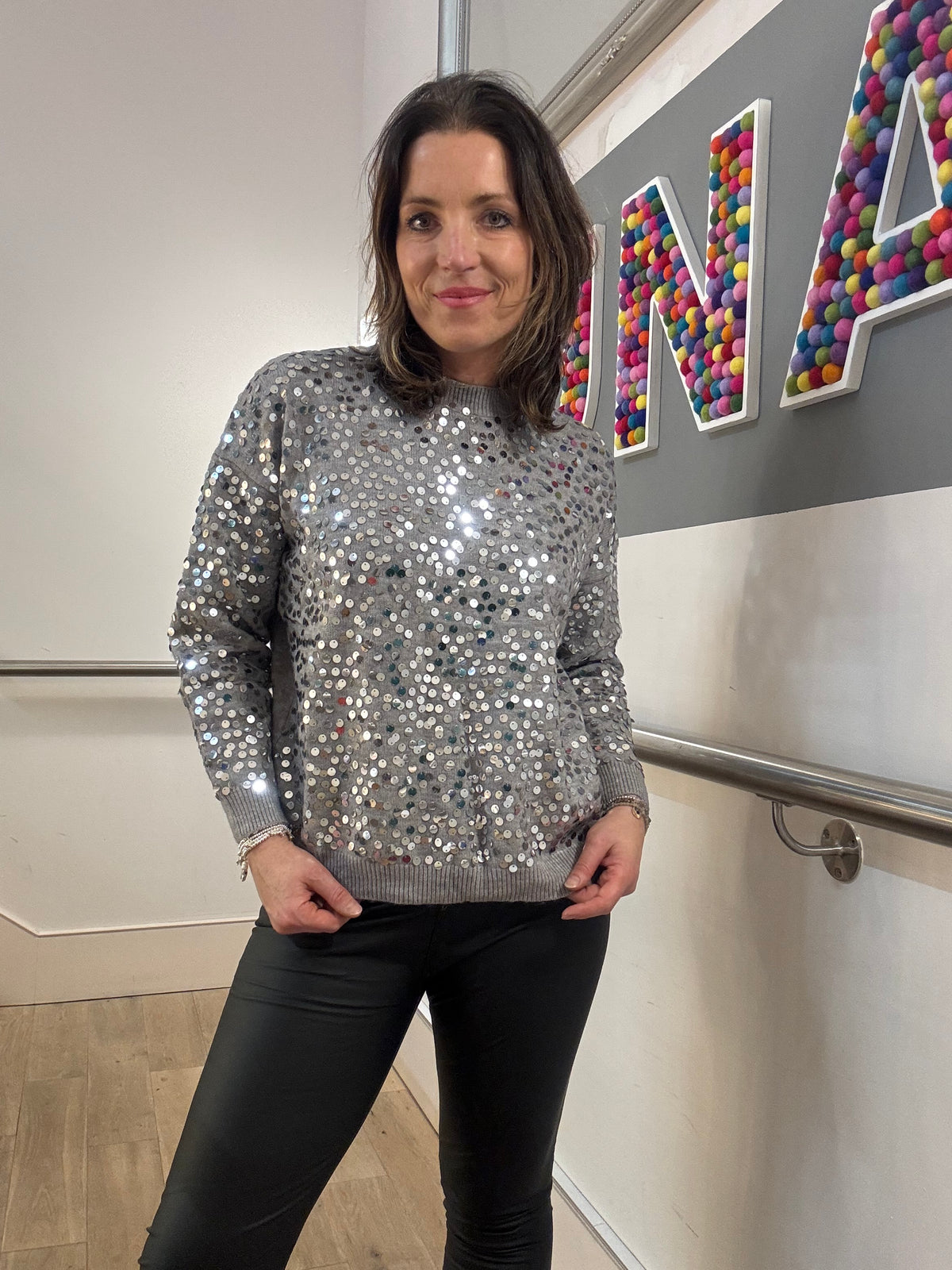 Sequin Jumper