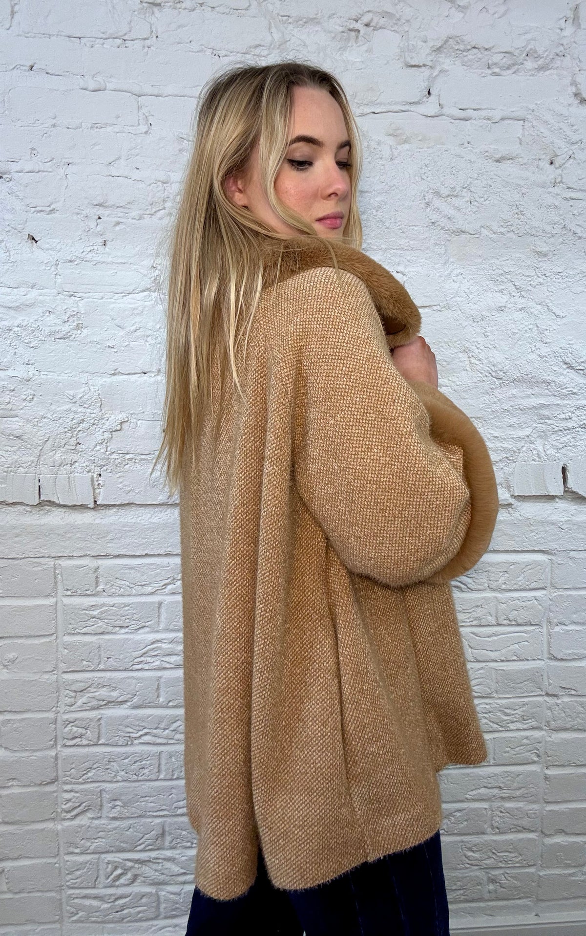 The Sophia Luxe Swing Coat