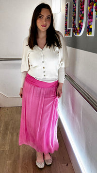 Silk Overlay Skirt (OS 8-16)