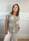 Thalia Cotton Linen Blend Top