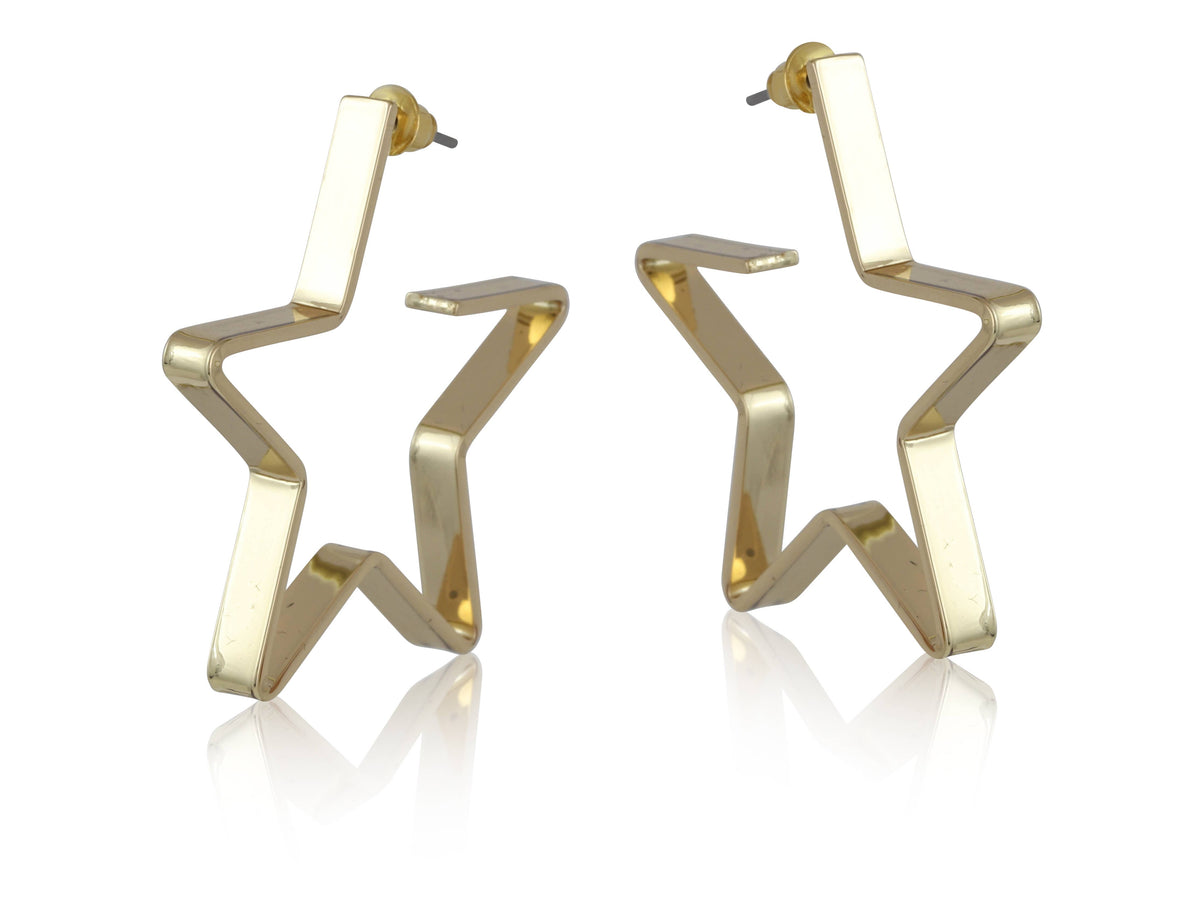 Ivy Oversized Star Earrings
