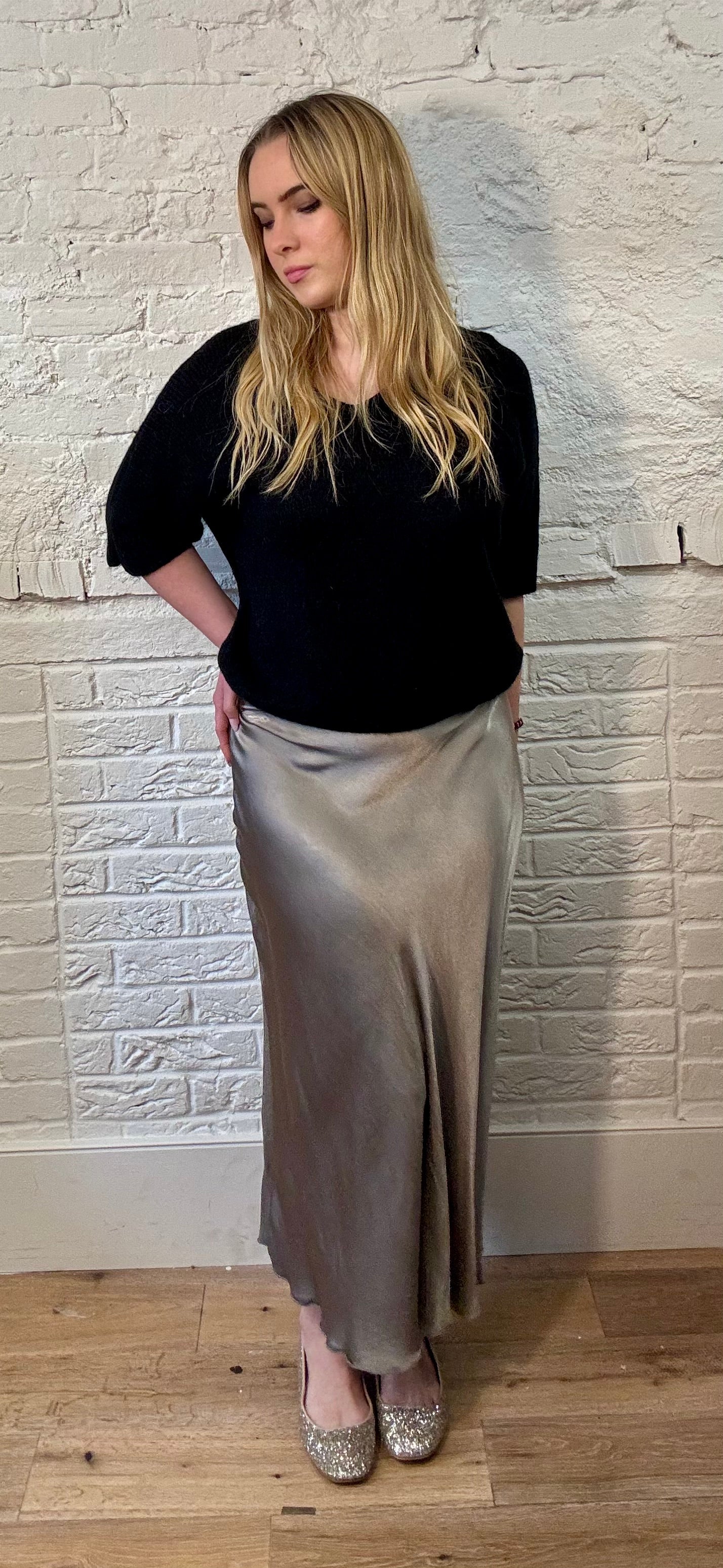 Sasa Satin Skirt
