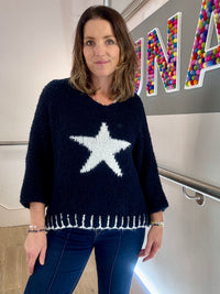 Alpaca Mix Star Jumper