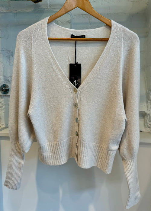 Balloon Sleeve Cardigan