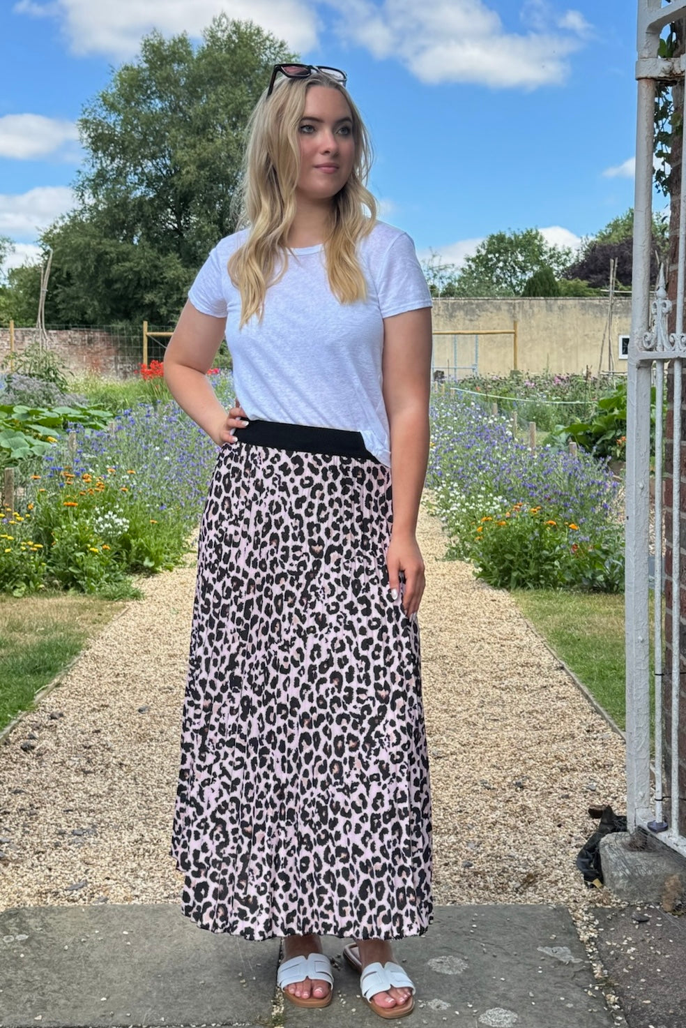 Animal Print Skirt
