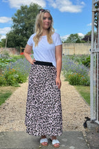 Animal Print Skirt
