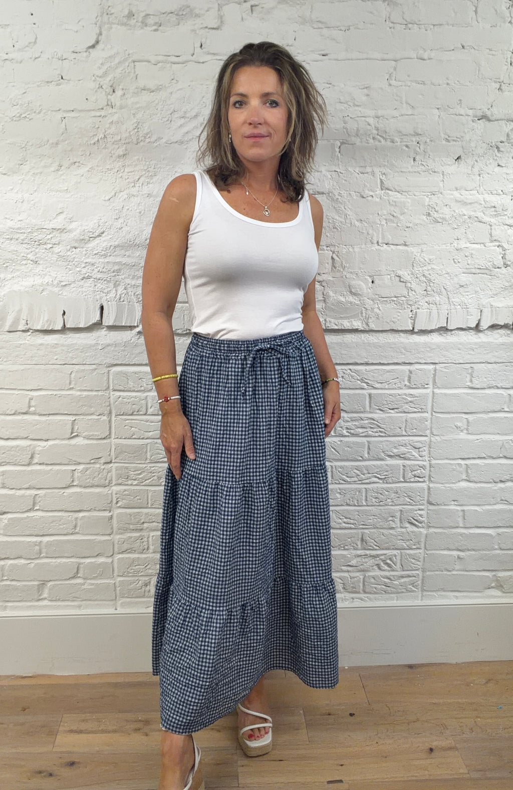 Annie Tiered Maxi Skirt
