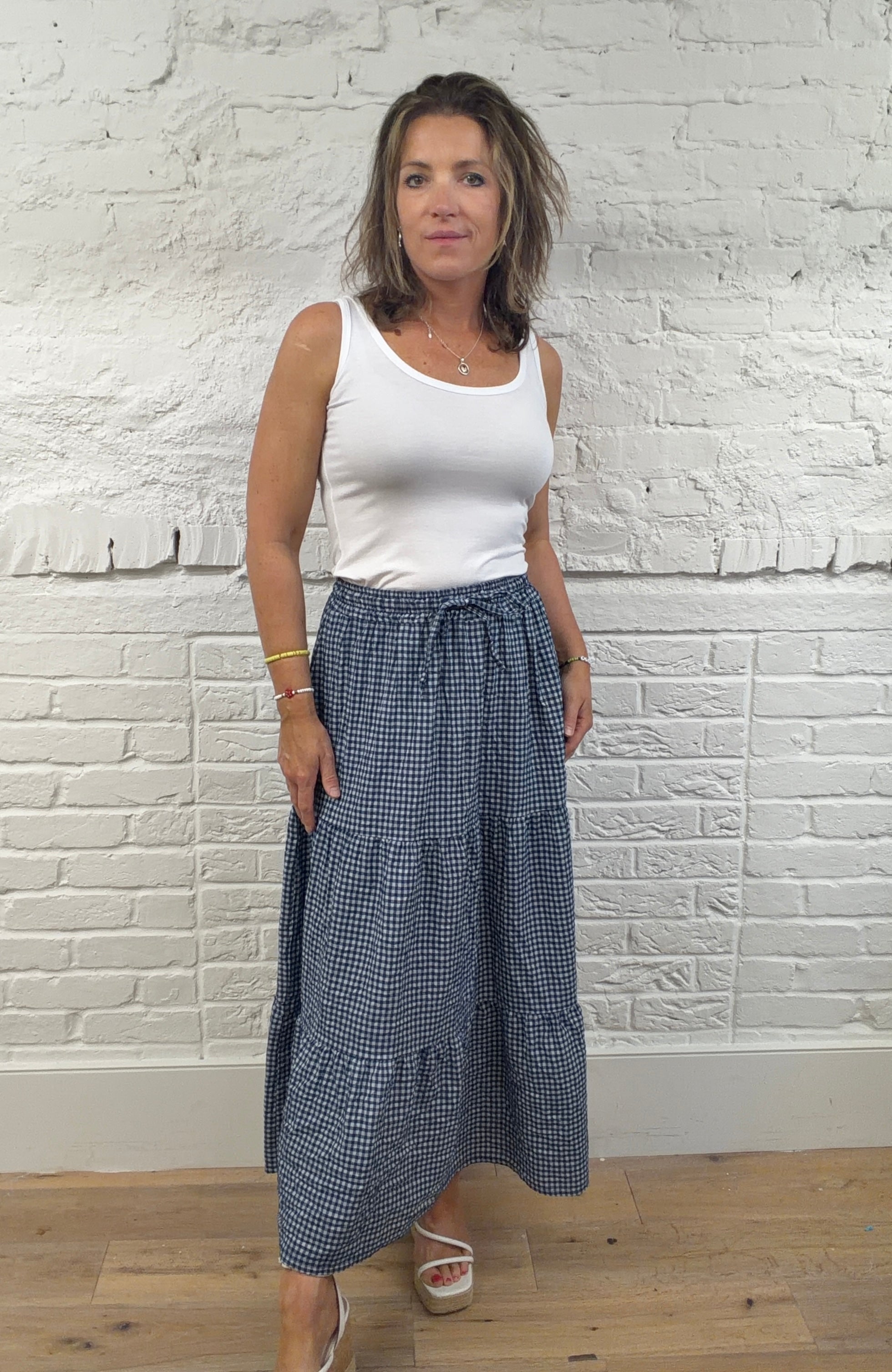 Annie Tiered Maxi Skirt