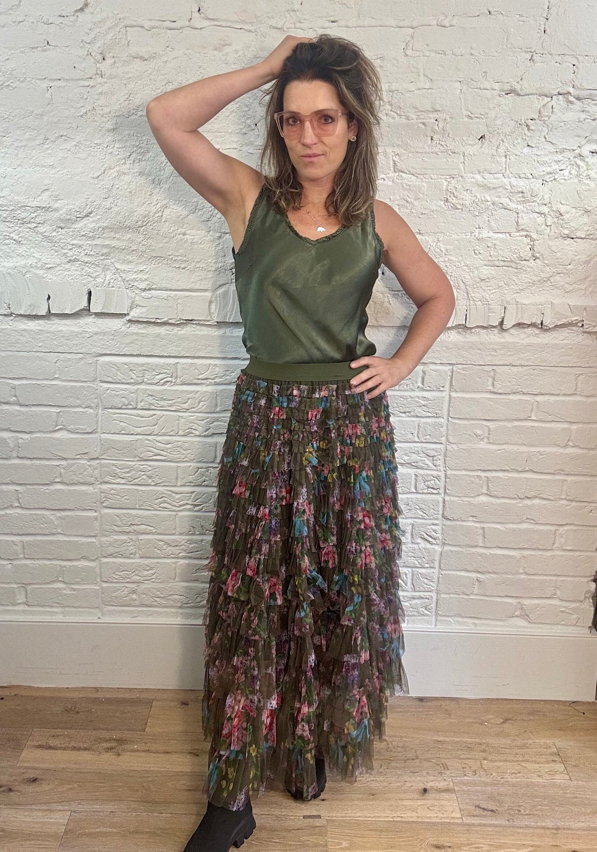 Petal Ruffle Dream Skirt