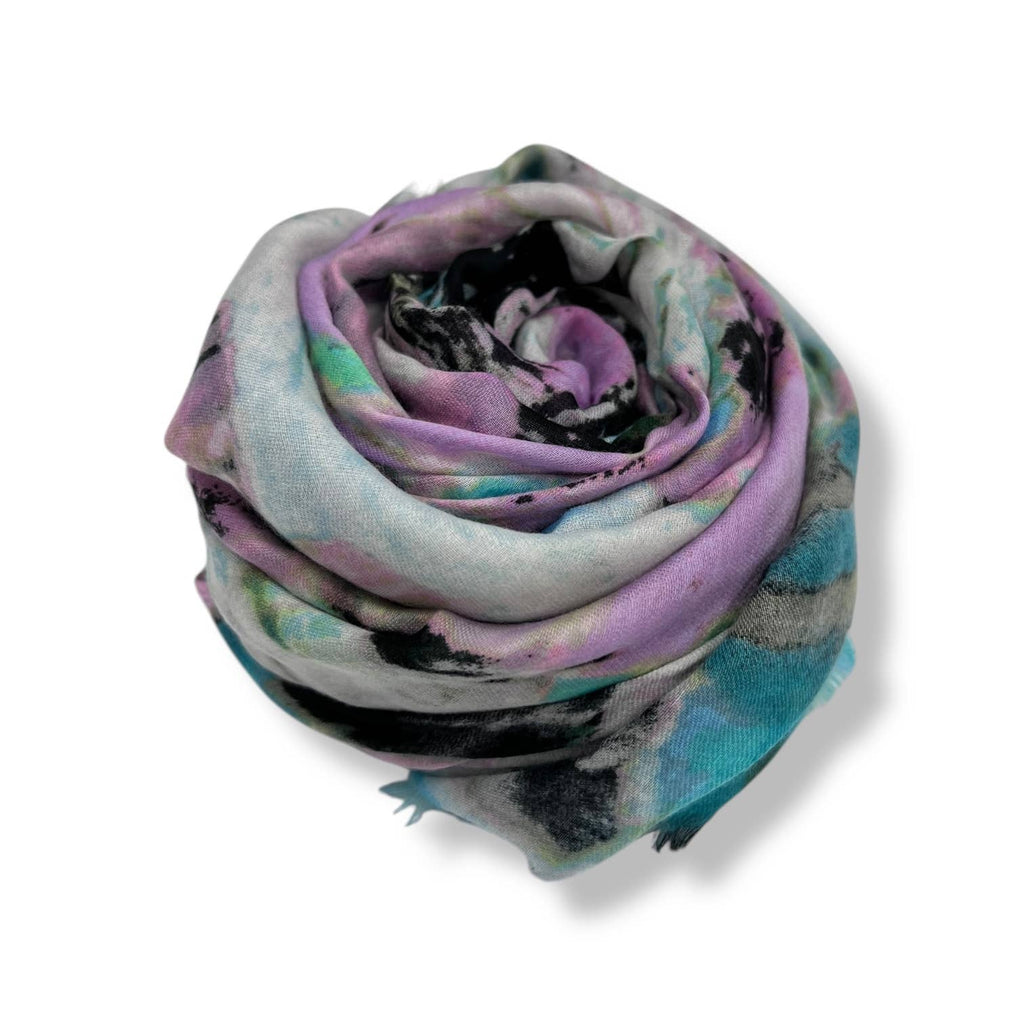 Bright Coloured Canvas Scarf