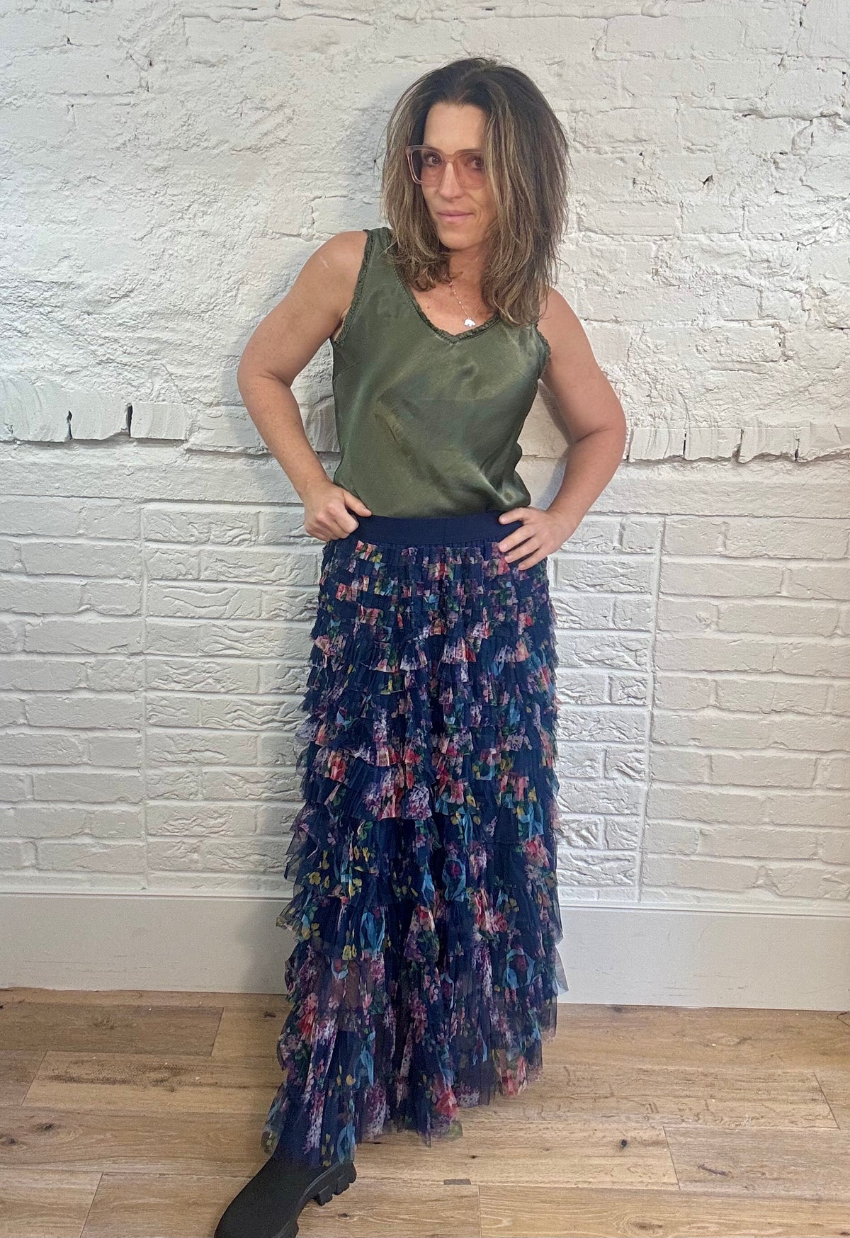 Petal Ruffle Dream Skirt