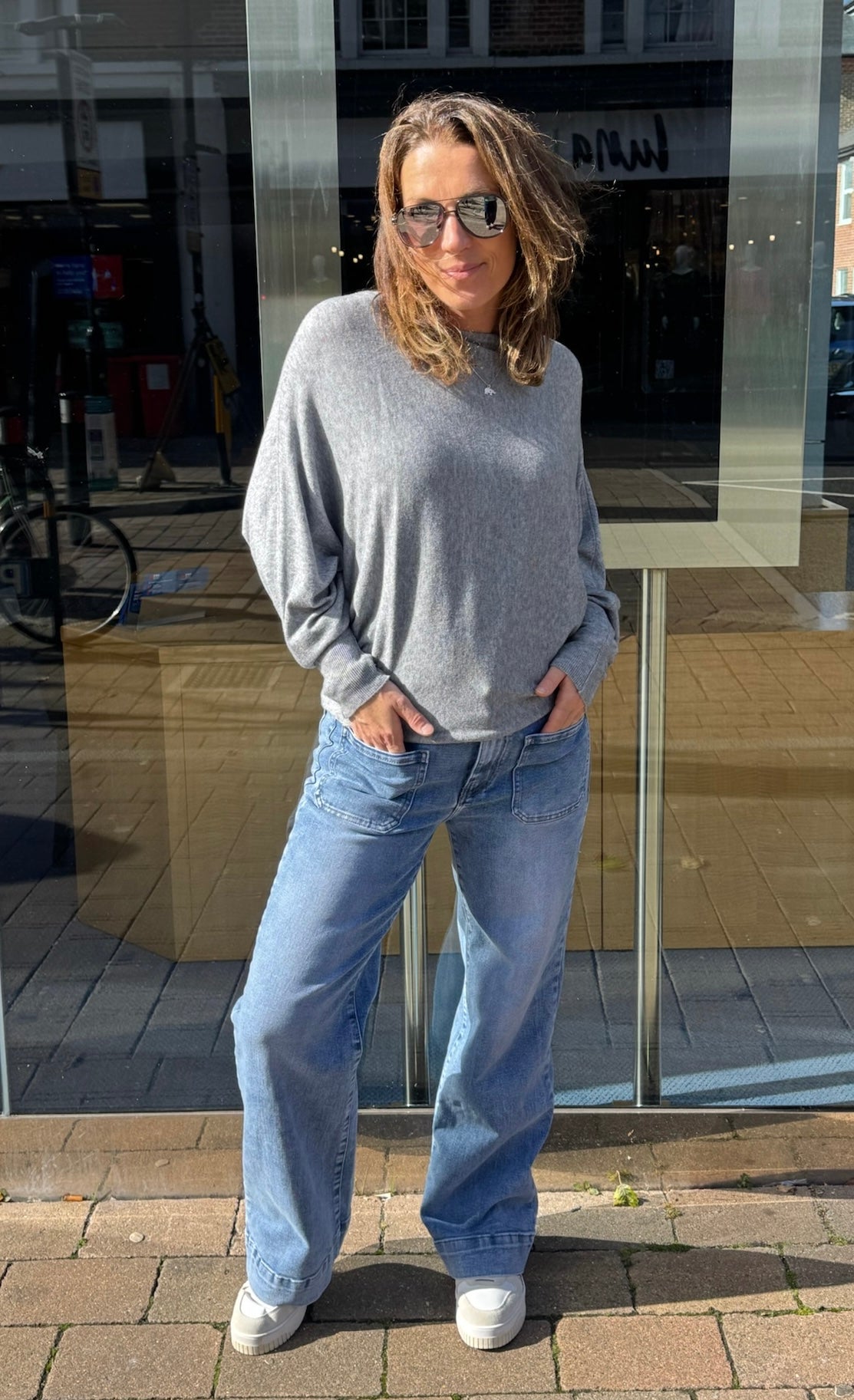 Penelope Pearl Back Jumper