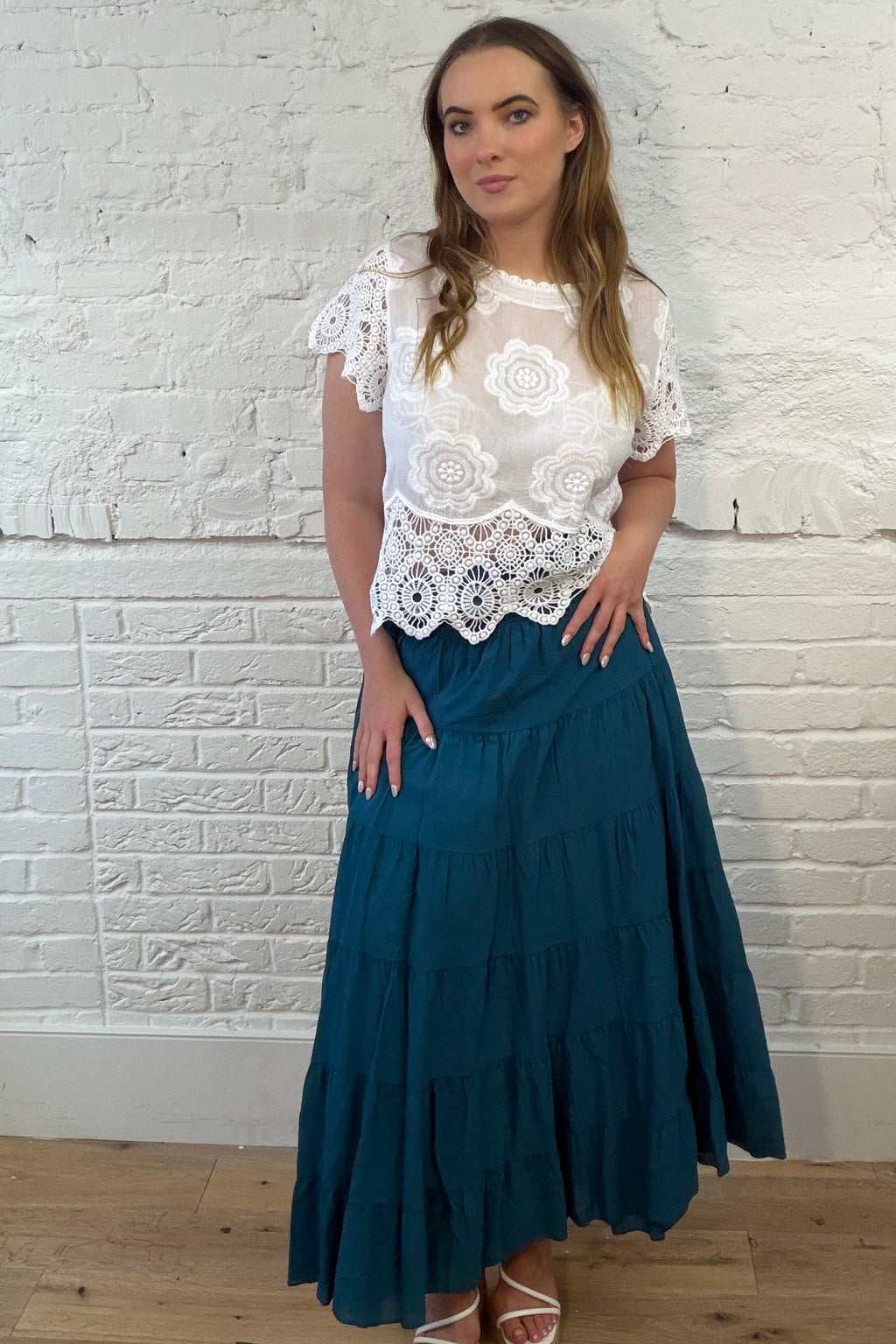 Maxi Skirt With Waistband
