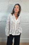 The Aston Embroidered Leaf Shirt
