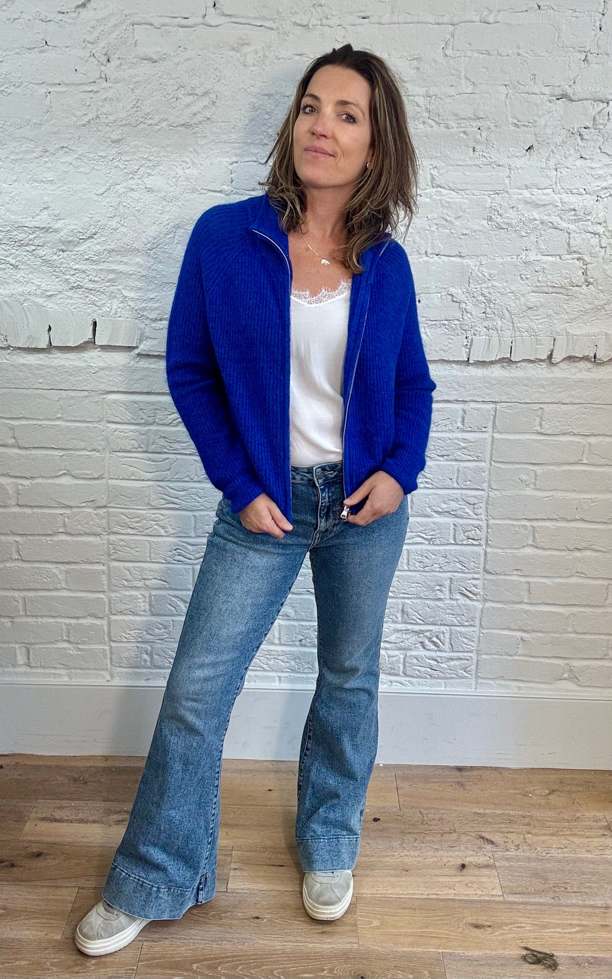 Cozy Mohair Club Cardigan