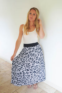 Cheetah Print Skirt