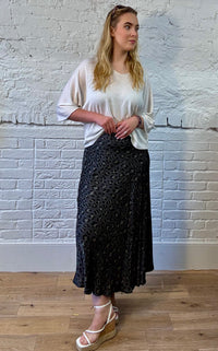 Billi Leopard Print Skirt