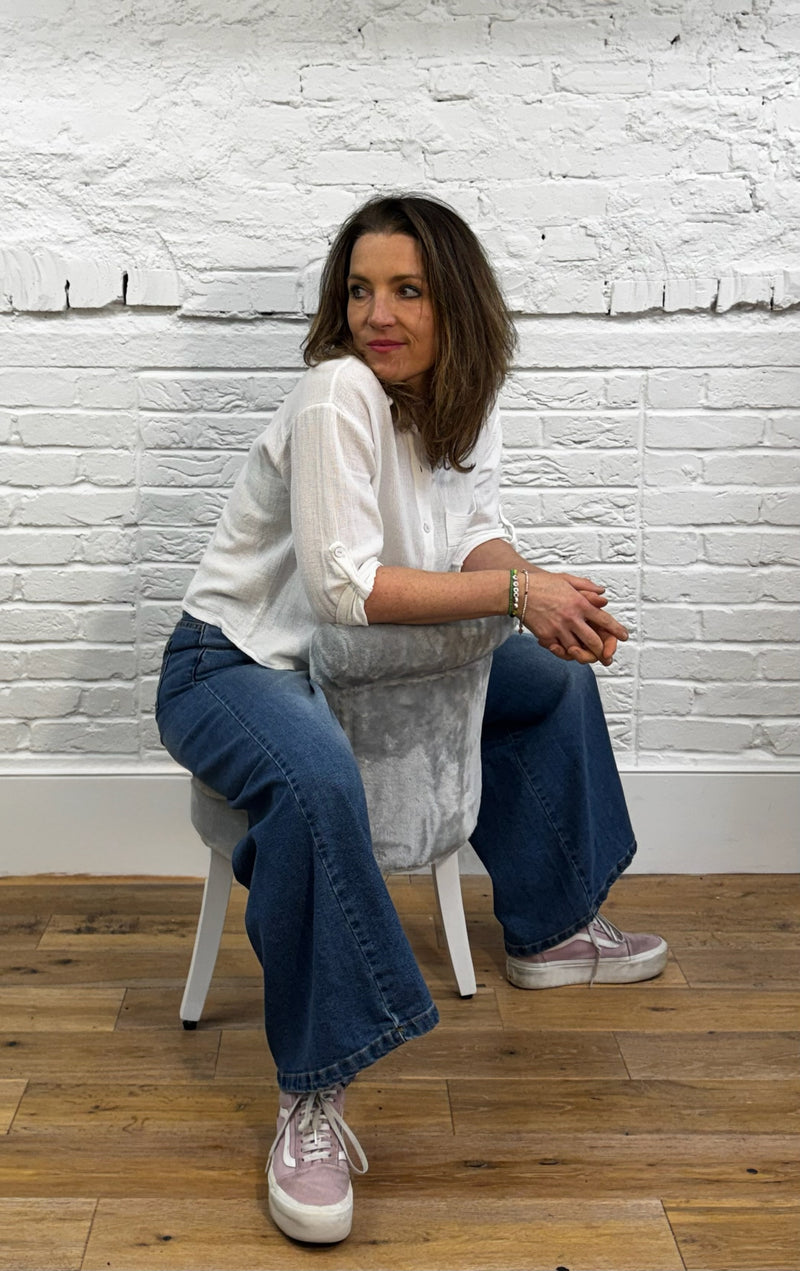 Jude Extra Wide Leg Jeans