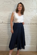 Annabel Cotton Midi Skirt