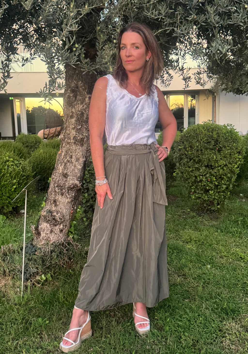 Taffeta Style Skirt