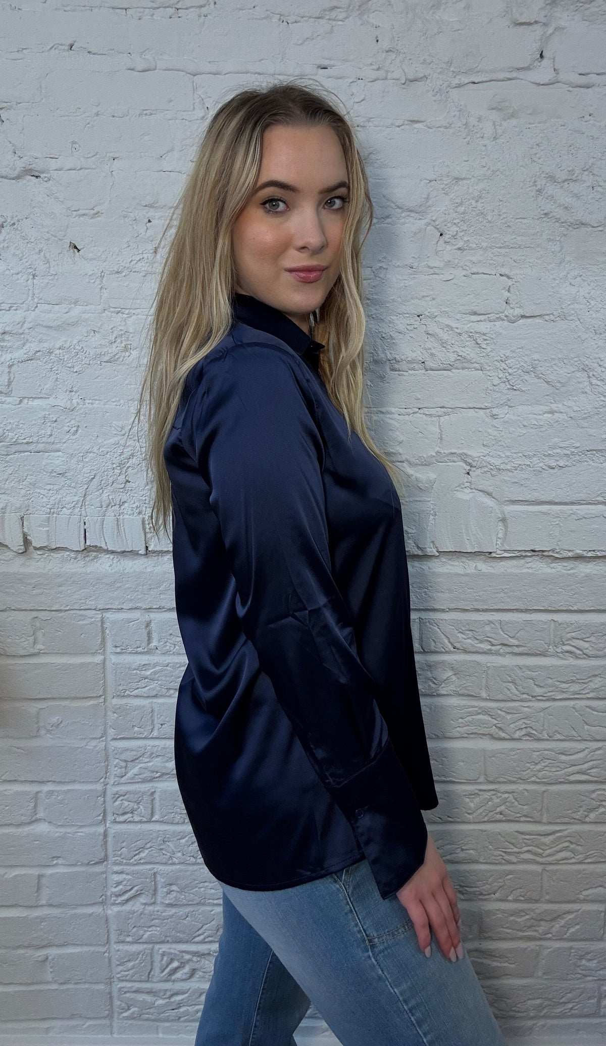 The Eloise Satin Shirt