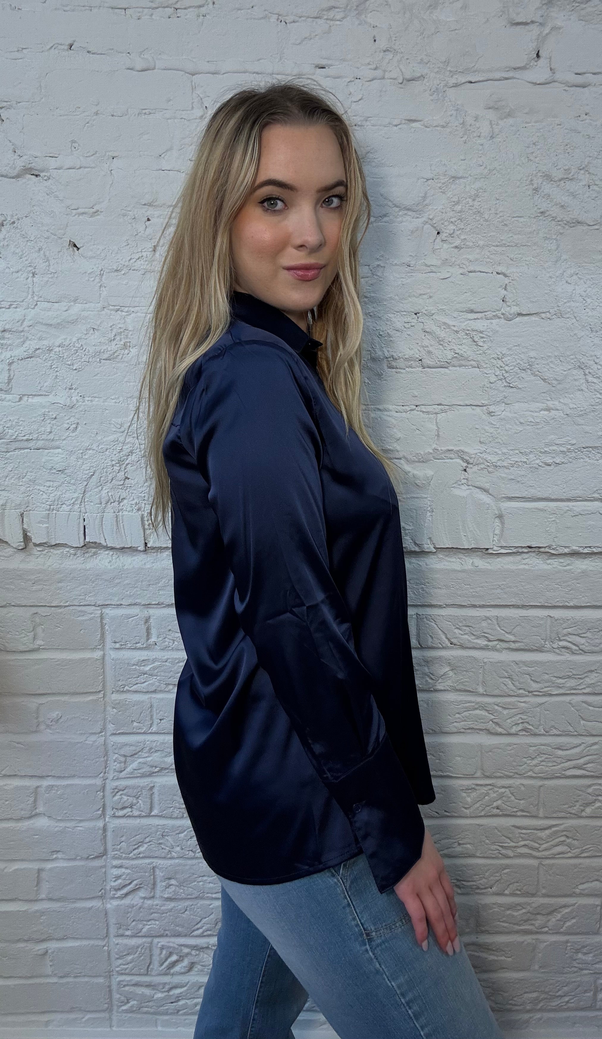 The Eloise Satin Shirt