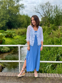 Pearl Crochet Cardigan