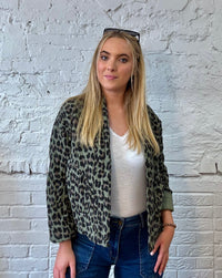 Leopard Quilted Jacket