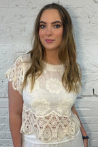 Anica Lace Detail Top