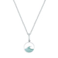 Wave Charm Necklace