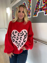 Chunky Heart Jumper