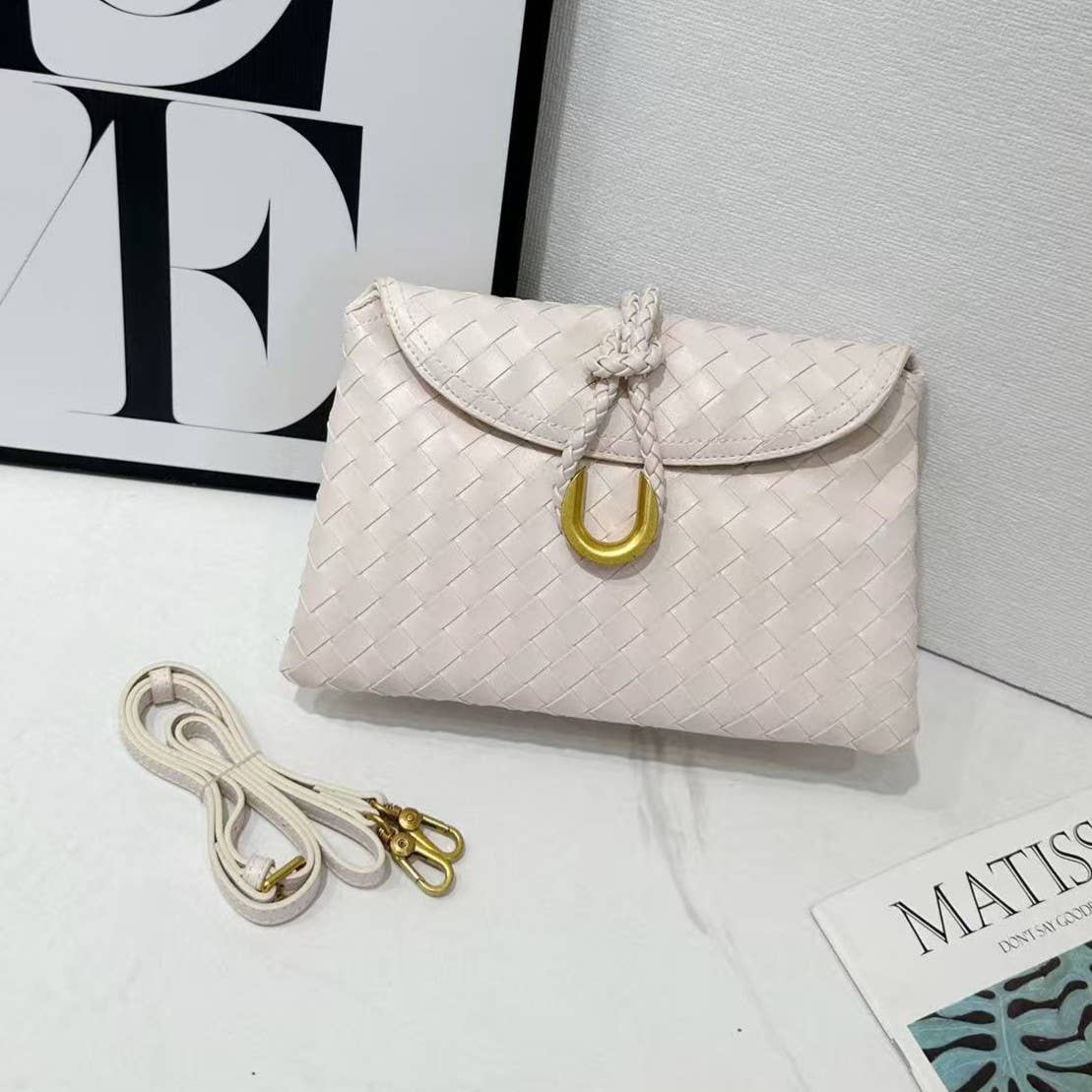 The Hiba Woven Crossbody Bag