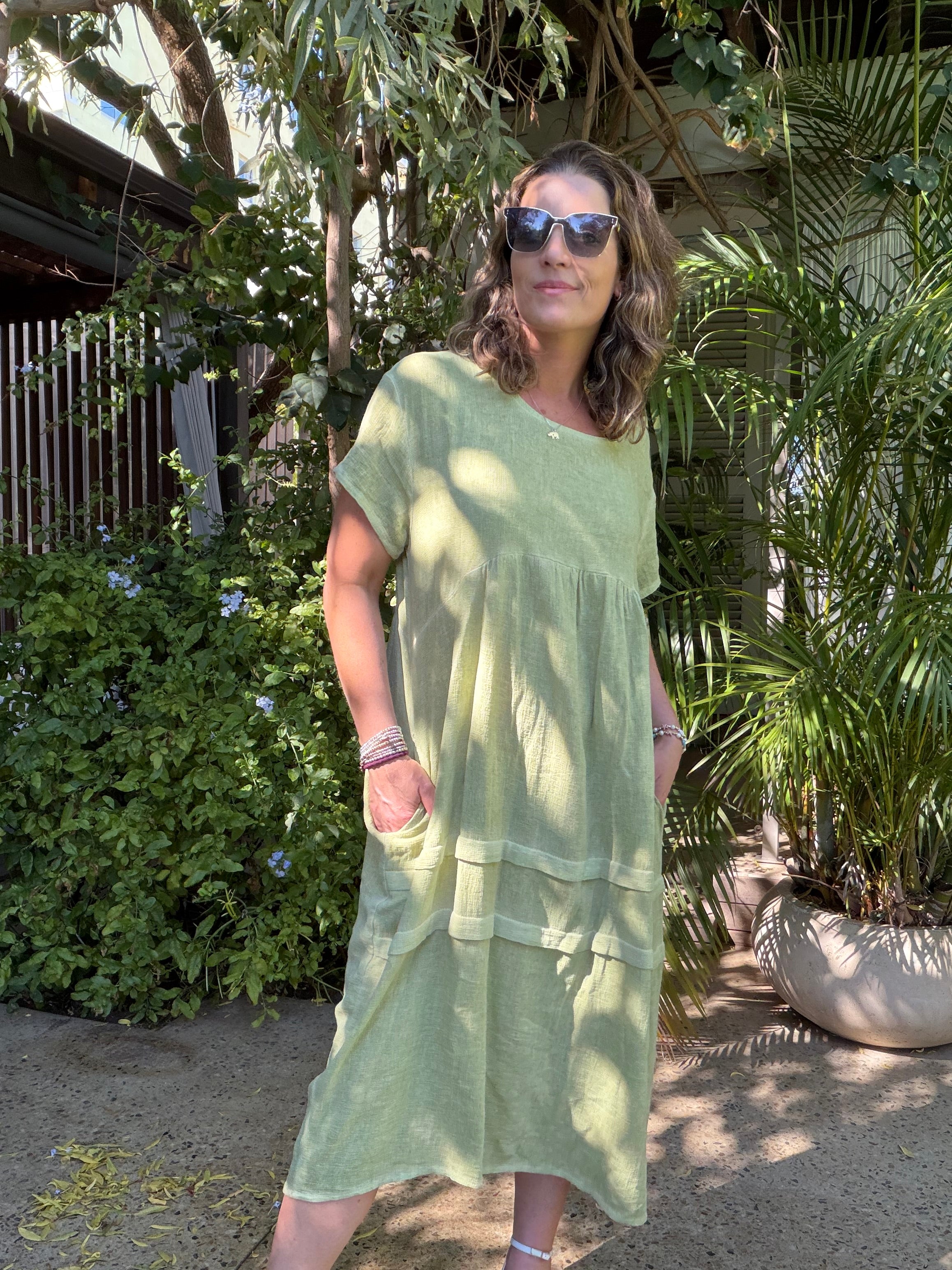 Cotton & Linen Mix Dress