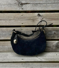 Crescent Moon Leather Bag