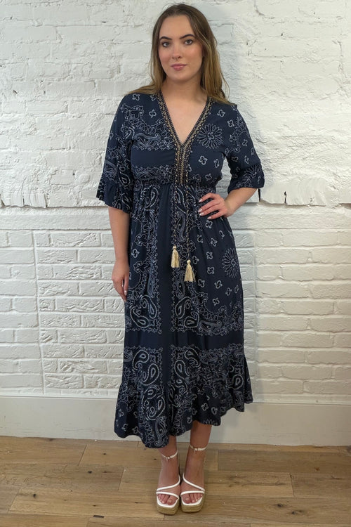Ravina Boho Maxi Dress
