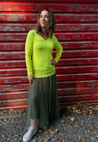 Laced & Lovely Layering Top