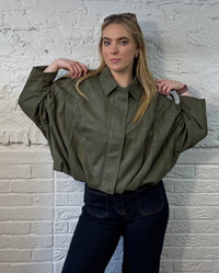 Maven Oversized Bomber Jacket