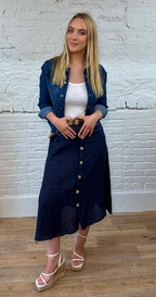 Nova Linen Skirt