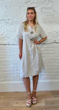 Cotton Toggle Dress