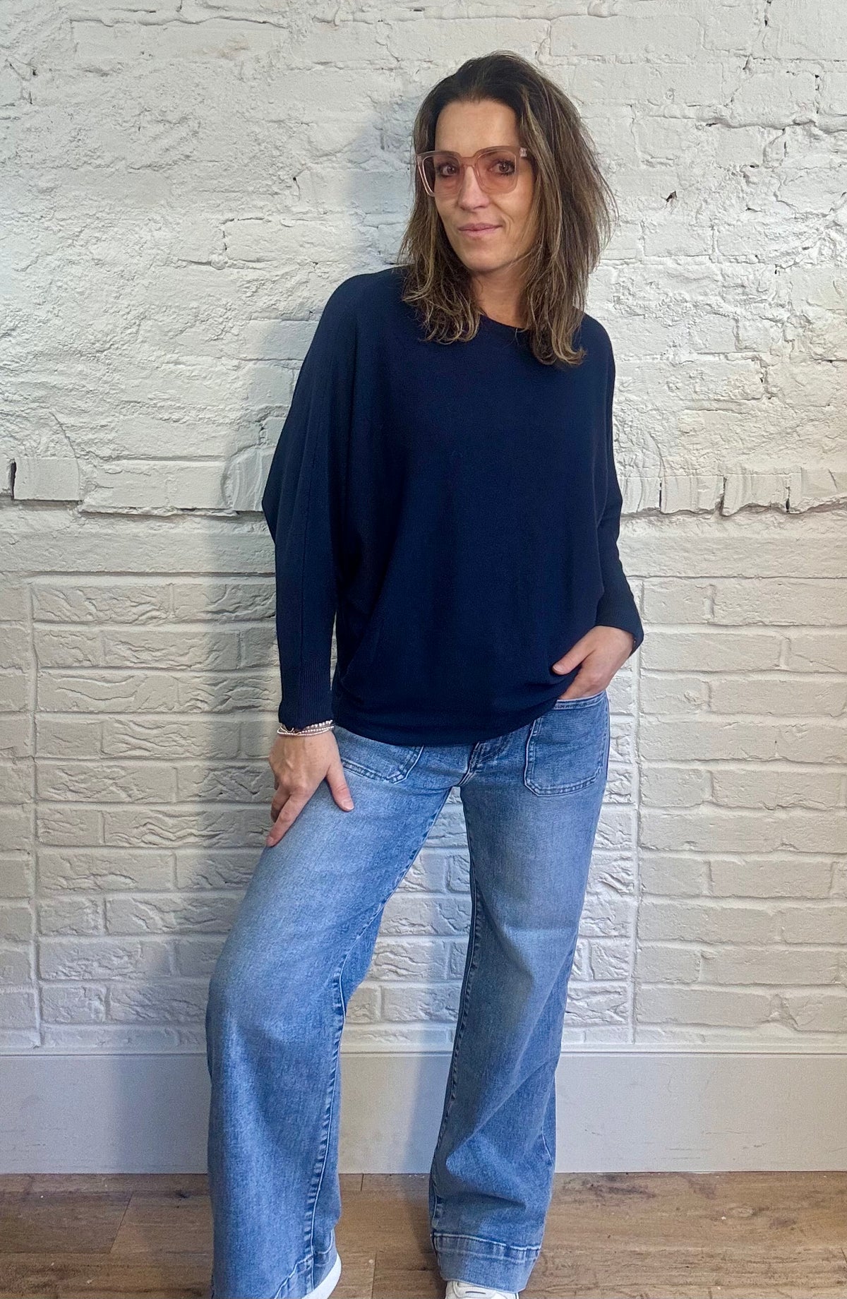 Penelope Pearl Back Jumper