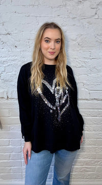 The Aria Sparkle Sweater