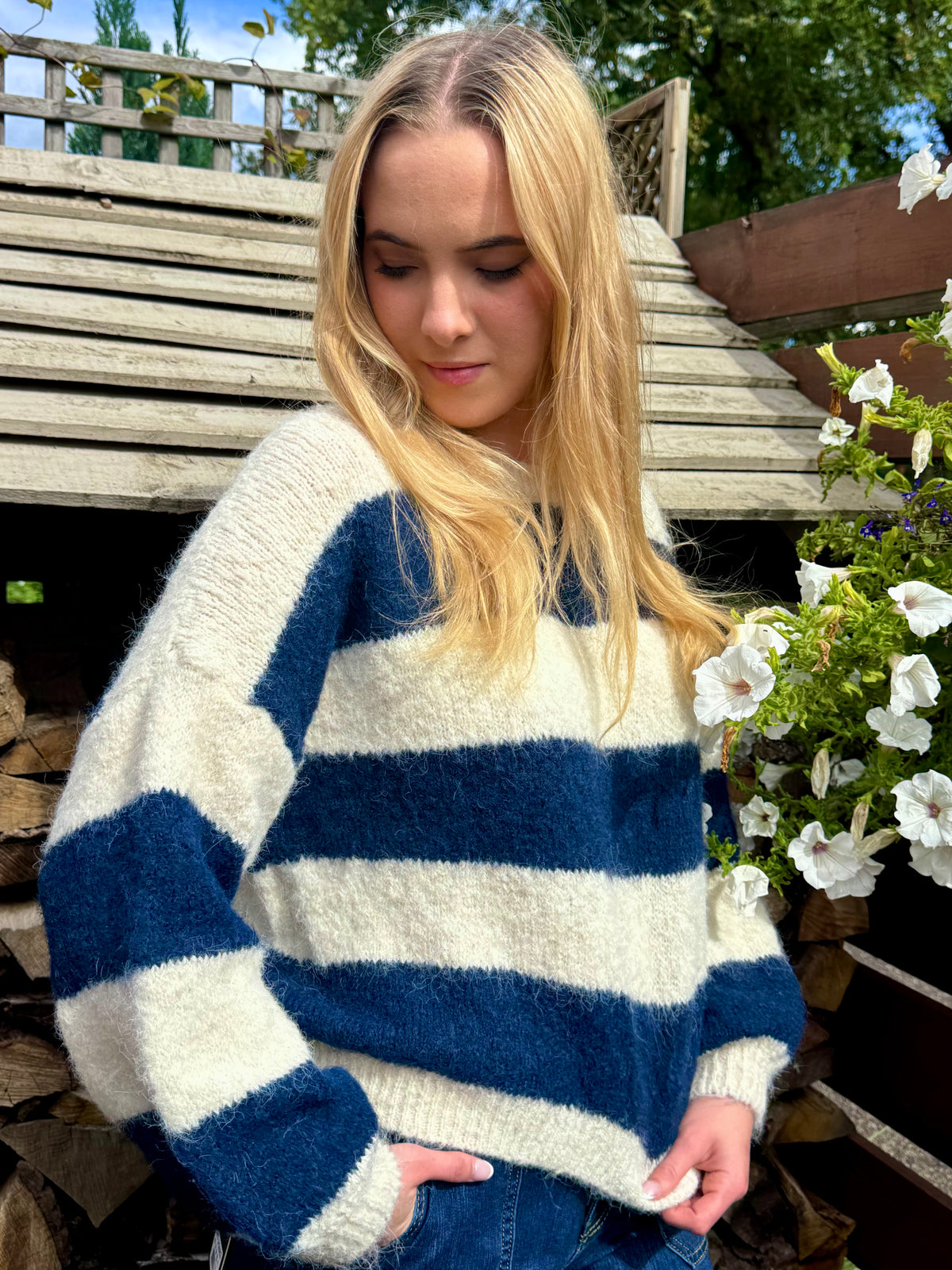 Stripe Vibe Jumper