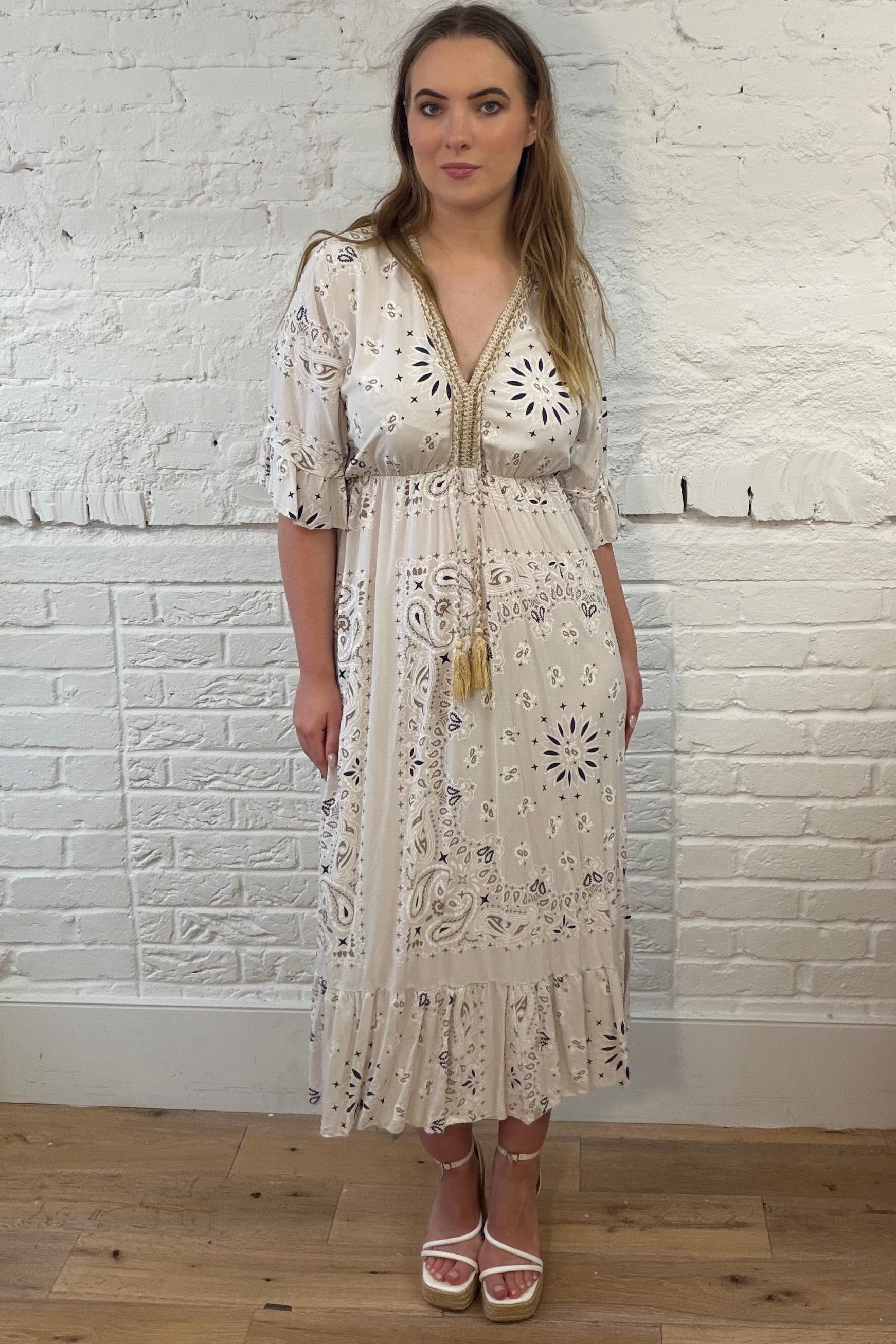Ravina Boho Maxi Dress