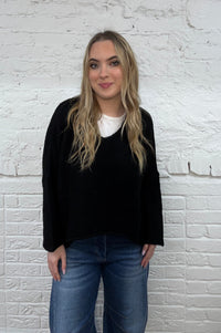 The Lauretta Oversized Hi Lo Sweater