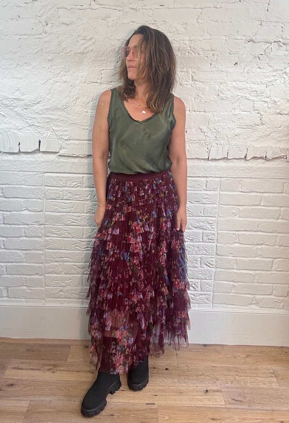 Petal Ruffle Dream Skirt