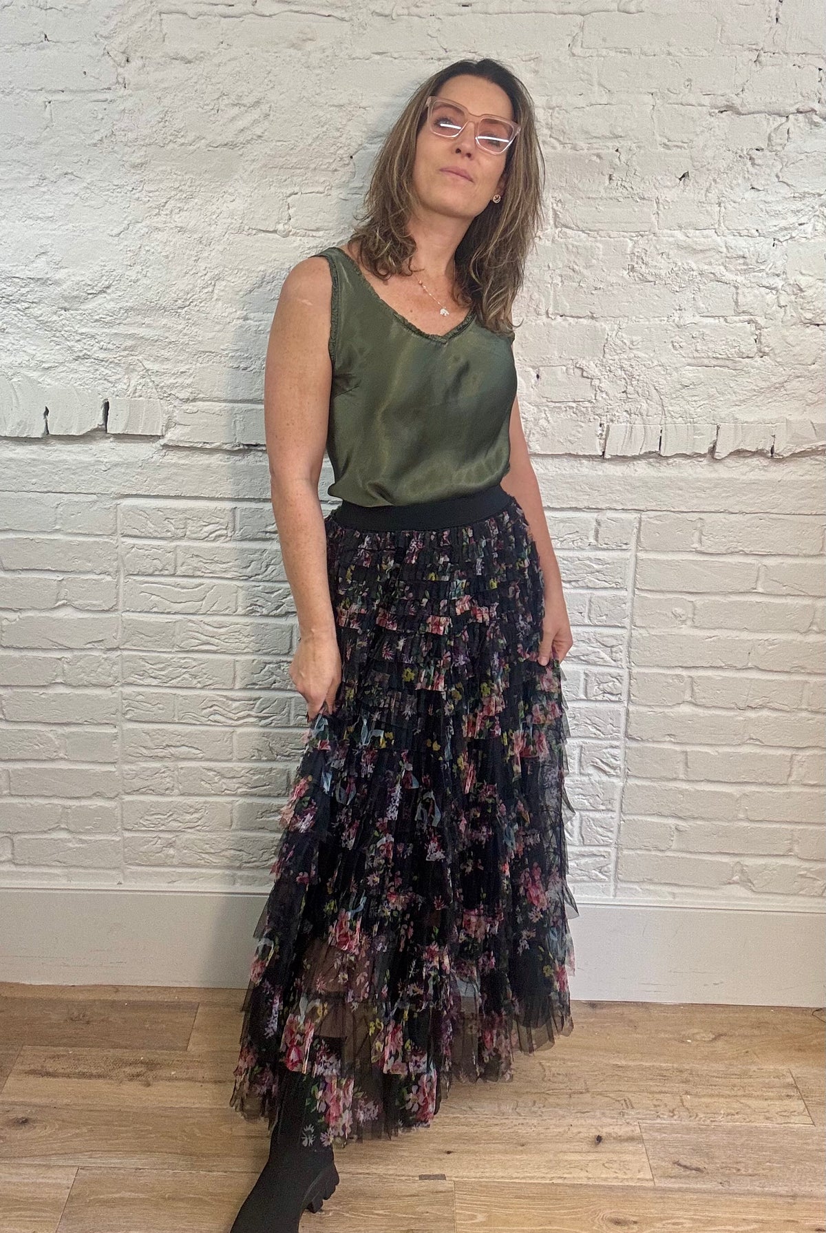 Petal Ruffle Dream Skirt